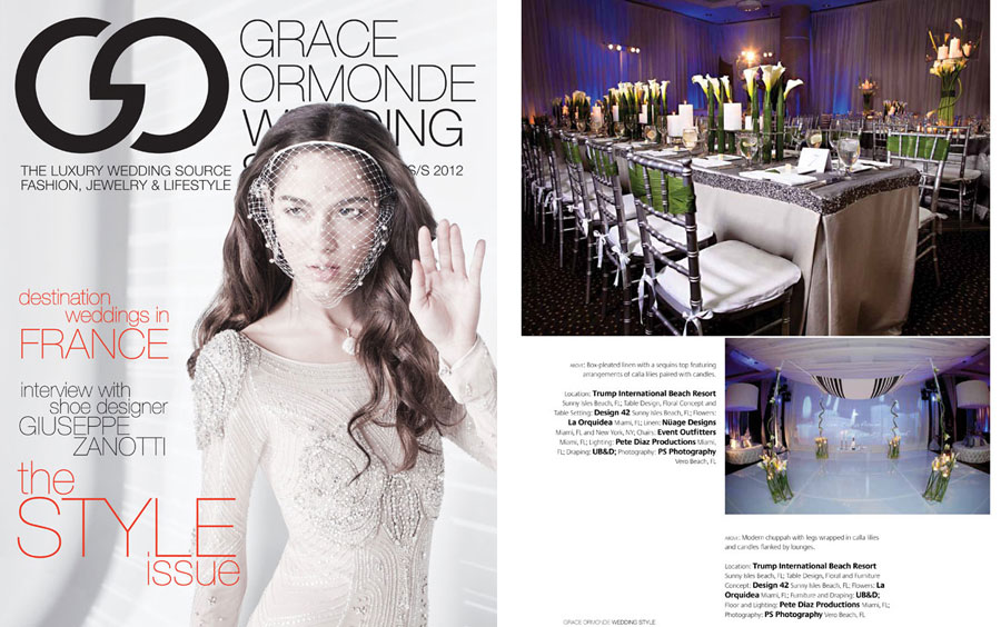 PS Photography in Grace Ormonde's Wedding Style Magazine